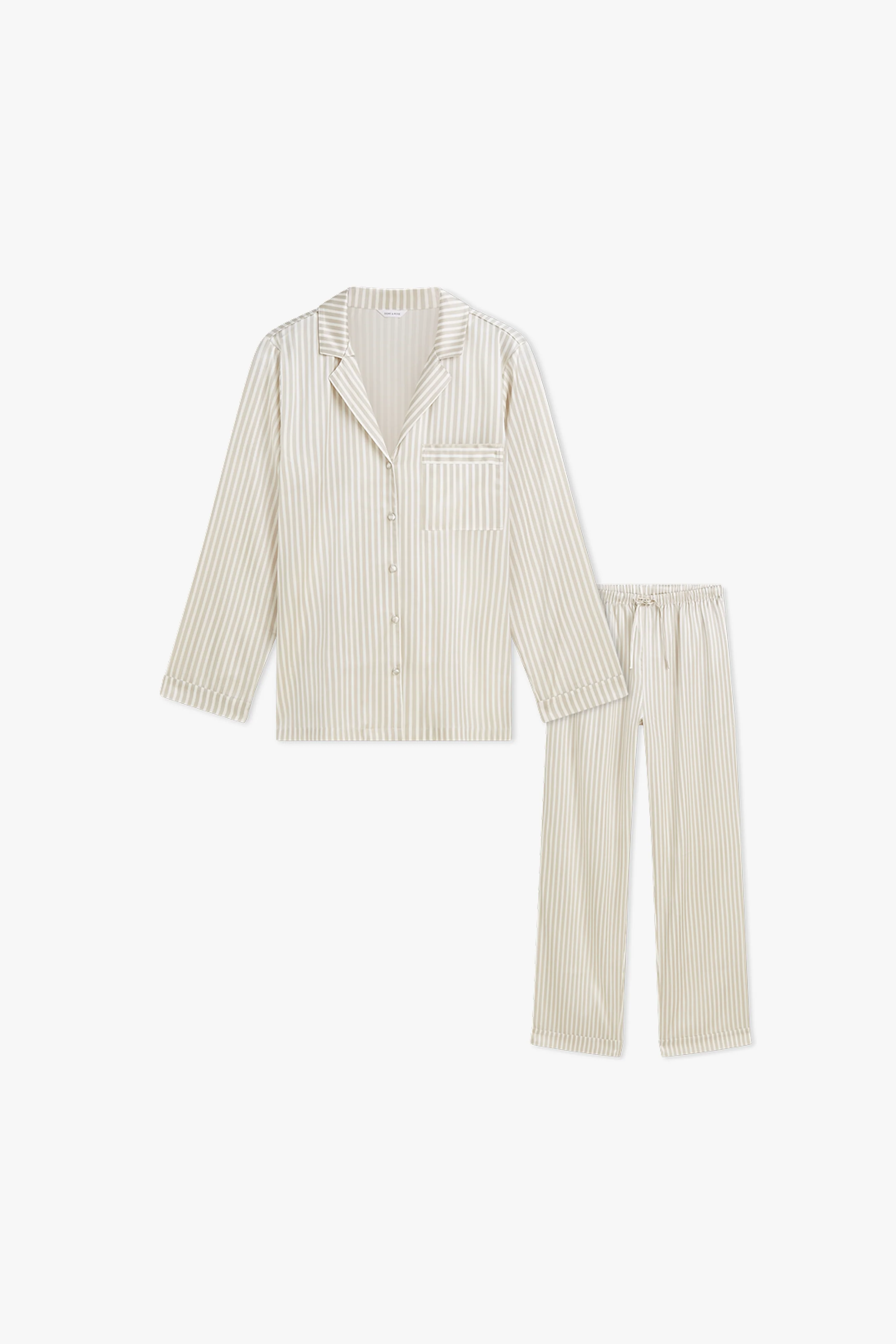 Long Premium Silk PJ Set - Image 5