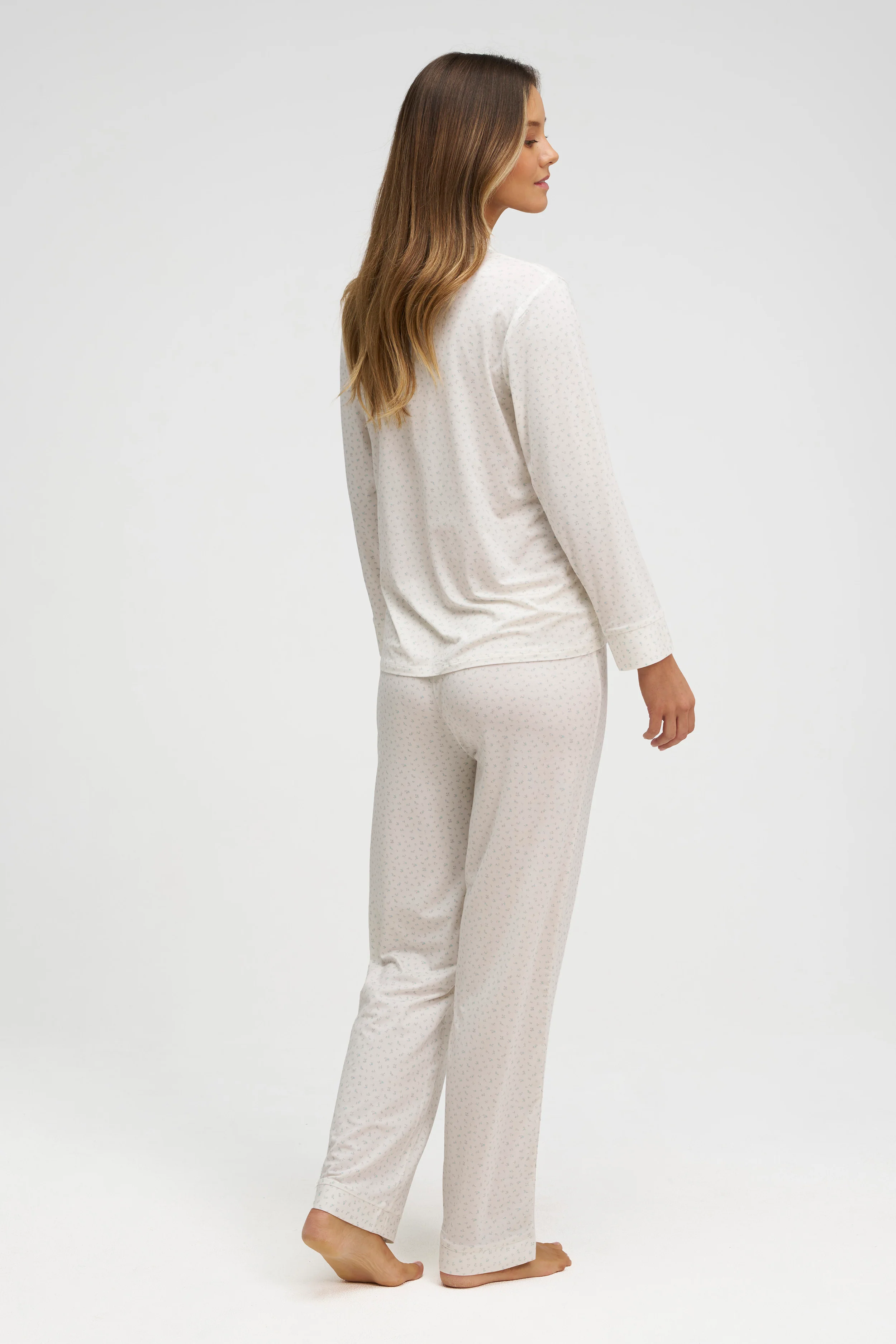 Long Tencel PJ Set - Image 3