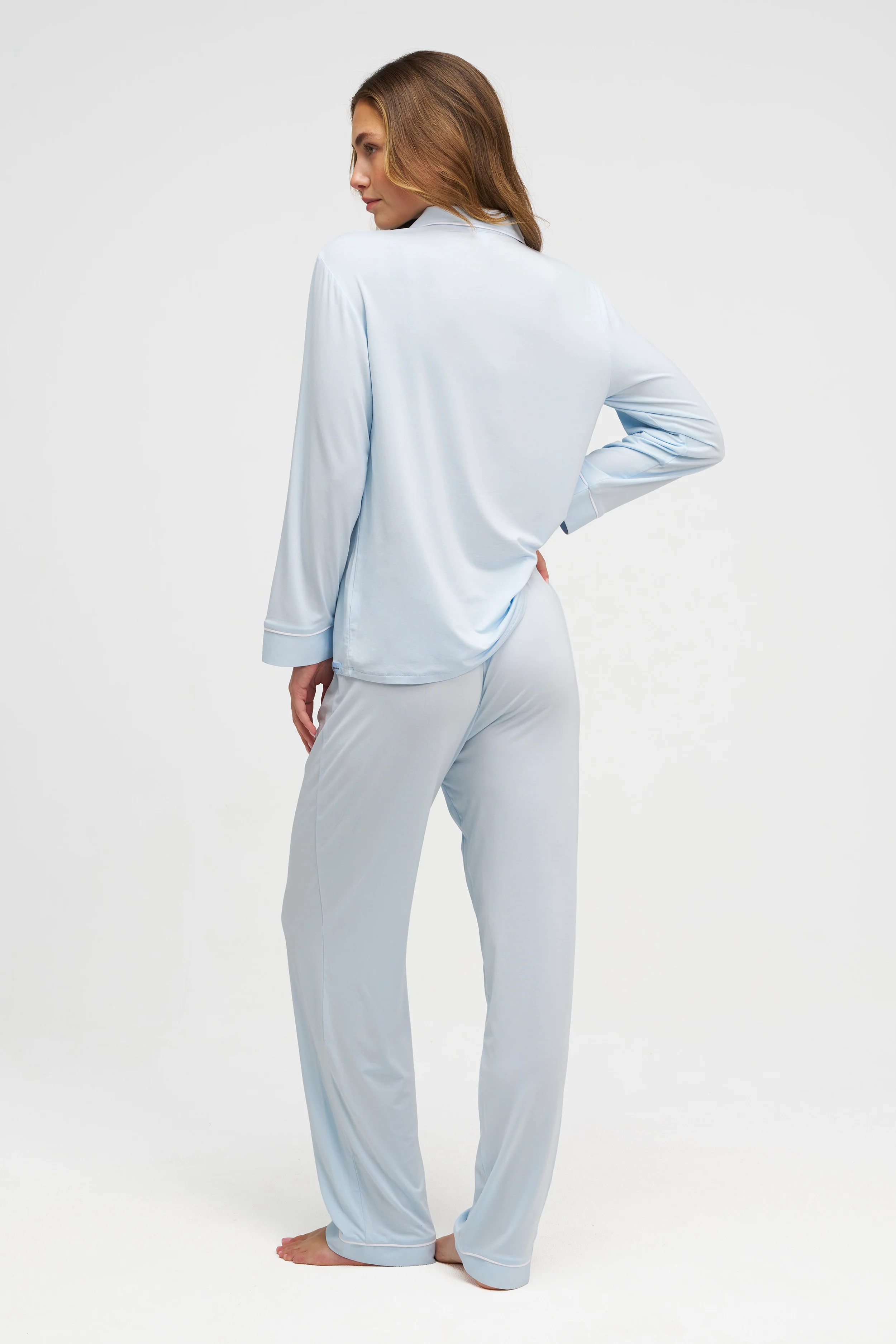 Long Tencel PJ Set - Image 3