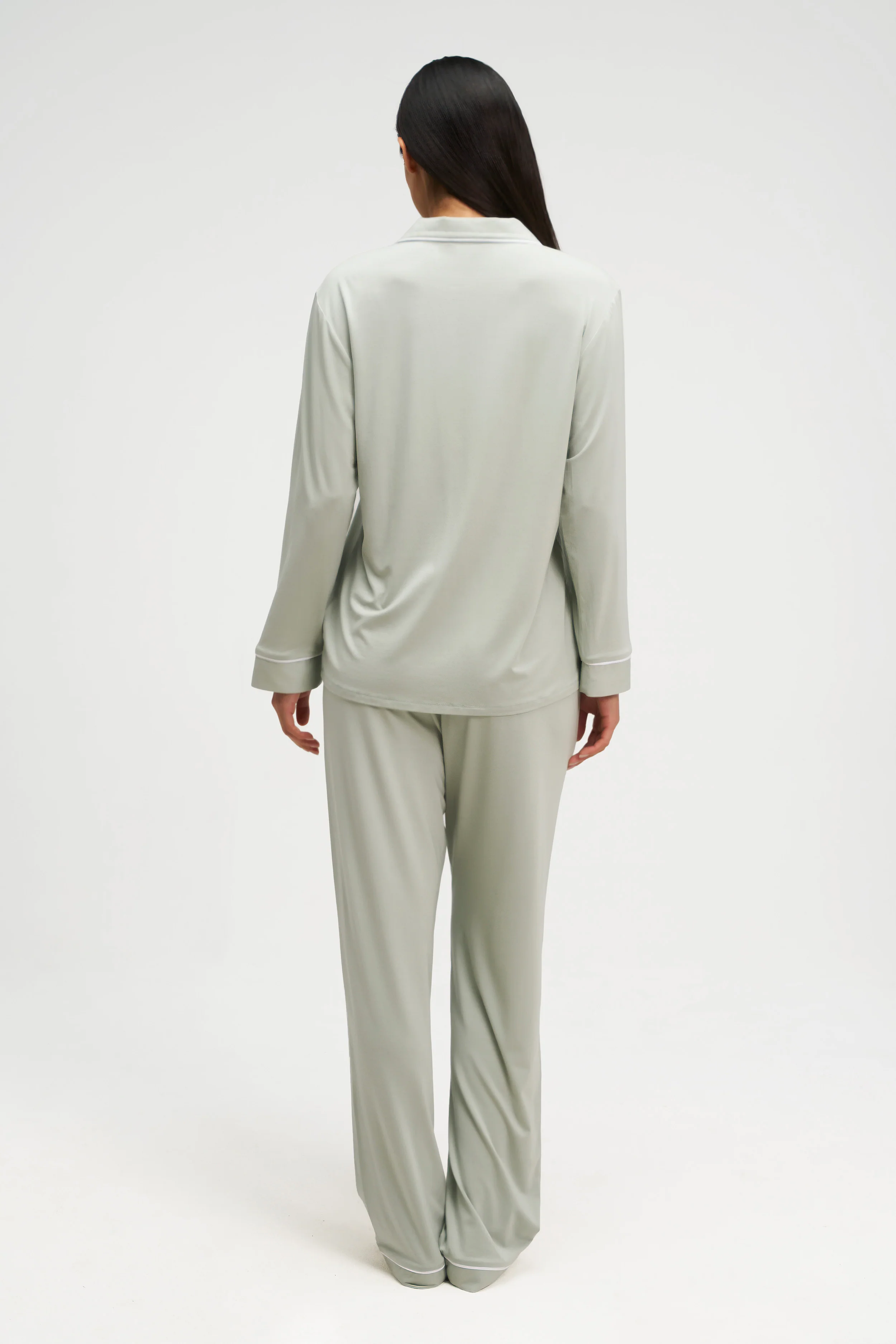 Long Tencel PJ Set - Image 3