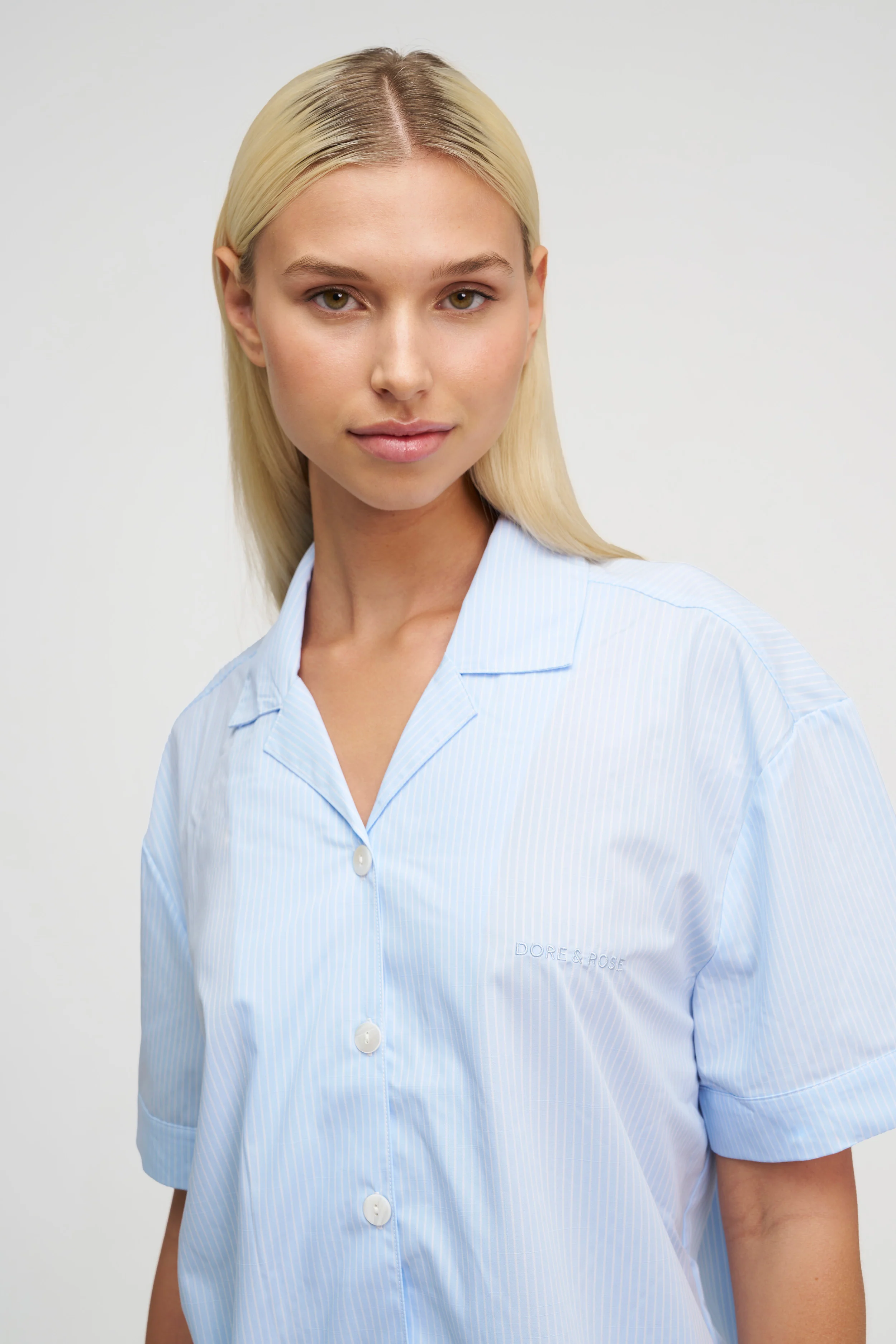 Short Premium Striped PJ Set - Image 5